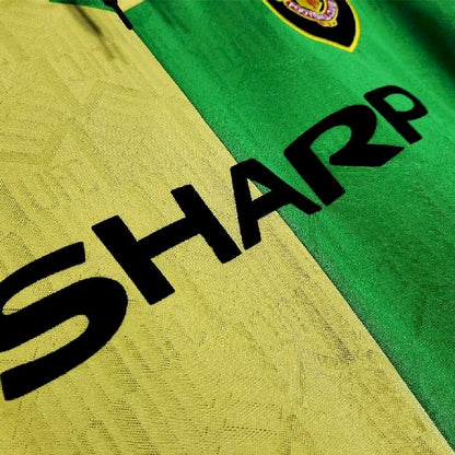 Camisa retrô de mangas compridas do Manchester United 1992/94 Third