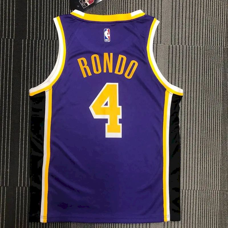 Rajon Rondo Men’s Purple Player Version Jersey – Retro Classic Edition