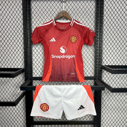 Kids Manchester United 2024/25 Home Kit
