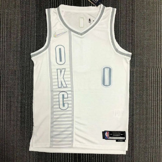 Camisa masculina Russell Westbrook Team – Edição City