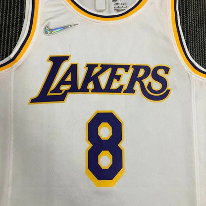 Camisa branca masculina Kobe Bryant Team – Edição de 75º aniversário