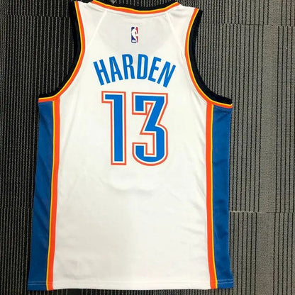 Camisa Swingman Masculina James Harden Branca – Edição Associação