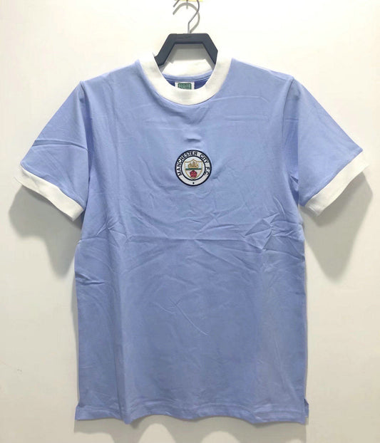 Camisa retrô do Manchester City de 1972