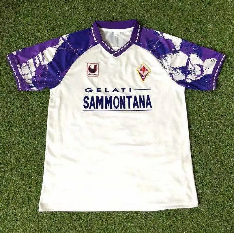 Camisa retrô reserva da Fiorentina 1994-95