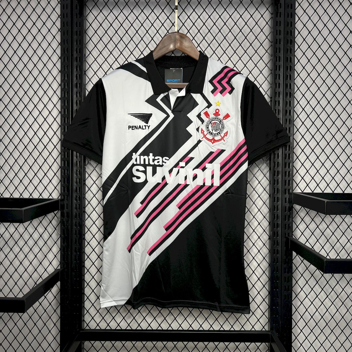 Camisa de goleiro reserva retrô Corinthians 1995