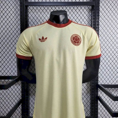 Camisa Colômbia 2024/25 3 Listras Versão Jogador