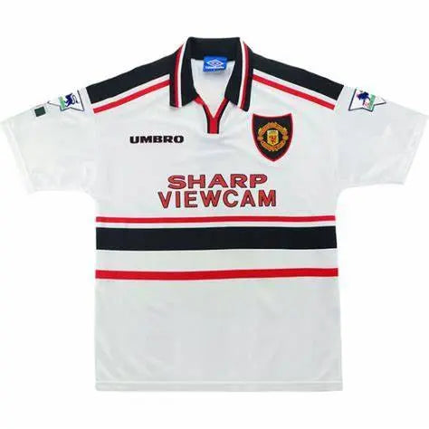 Camisa retrô reserva do Manchester United 1997/99