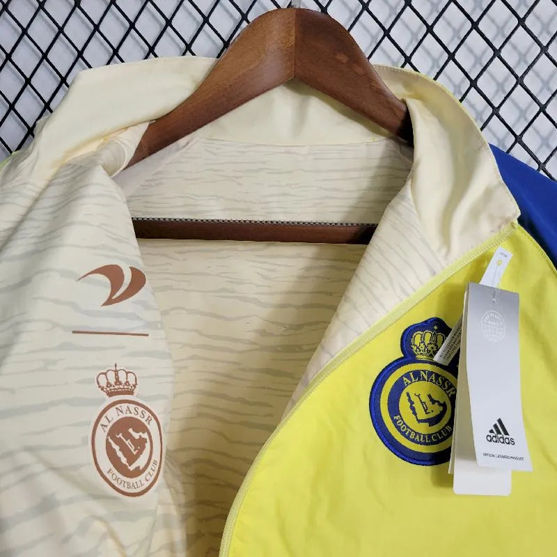 Jaqueta corta-vento dupla face Al-Nassr FC 2023-24