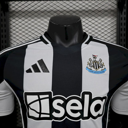 Men's Newcastle United 2024/25 Home Jersey Player Version