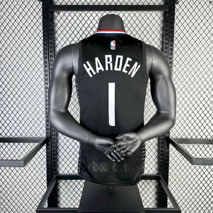 Men’s 2021 James harden Black Team Jersey – Statement Edition