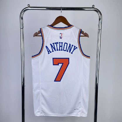 Camisa masculina Carmelo Anthony White Team
