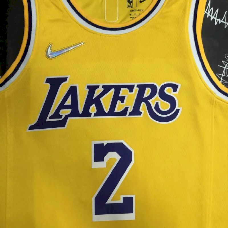 Men’s Kyrie Irving Yellow Team Jersey – 75th Anniversary Edition