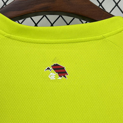 Camisa amarela de goleiro Flamengo 2025/26