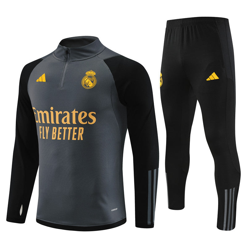 Suéter e calça adulto com zíper médio Real Madrid 2023/24 14001