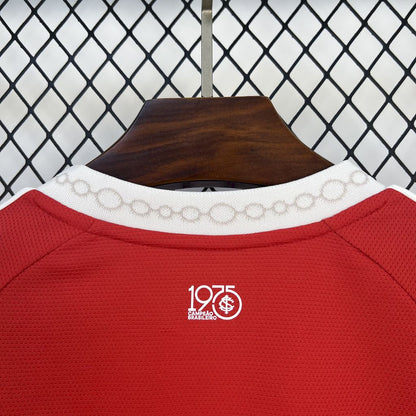 Camisa Internacional 2025/26 Home Manga Longa