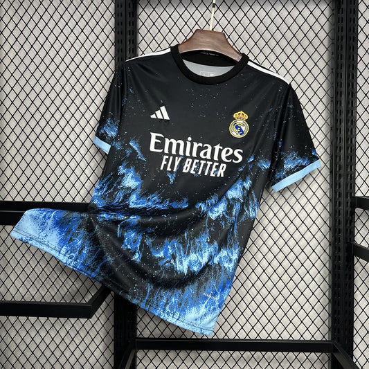 Camisa Azul Oceano do Real Madrid 2024/25