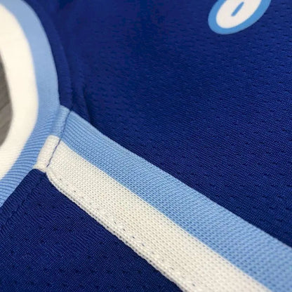 Camisa azul masculina Kobe Bryant versão jogador – Edição clássica retrô