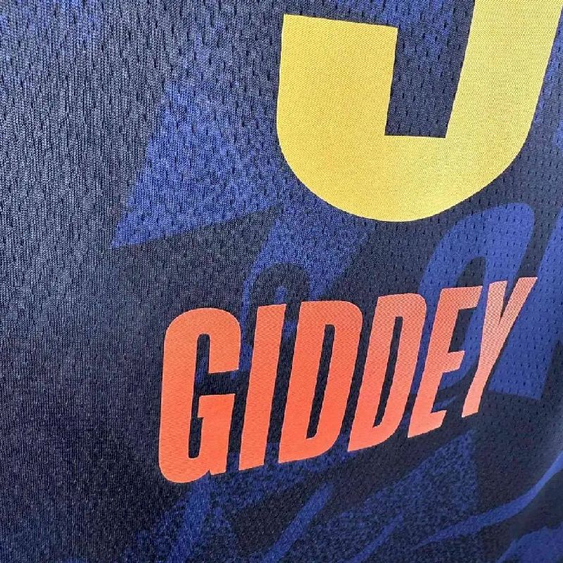 Oklahoma City Thunder 2024/25 Edição da Cidade GIDDEY#3