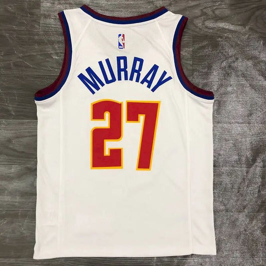 Men’s Jamal Murray White 2020-21 Swingman Player Version Jersey – Earned Edition