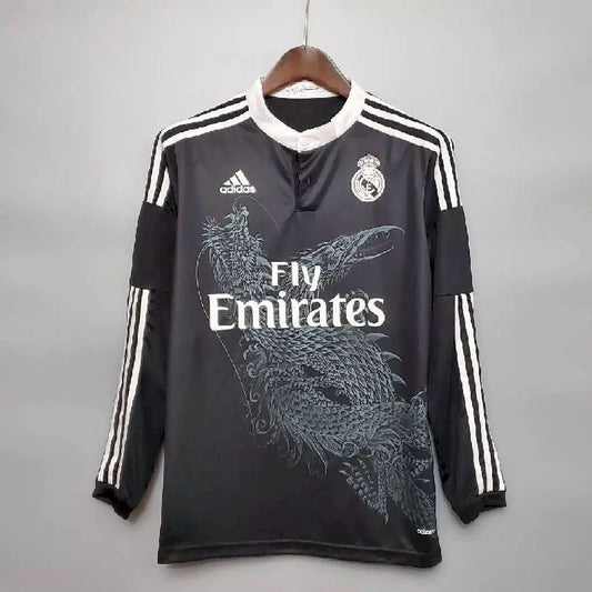 Camisa Retro Manga Longa Real Madrid 2014/15 Third