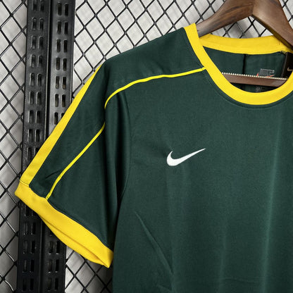 Camisa retrô de goleiro do Brasil 1998