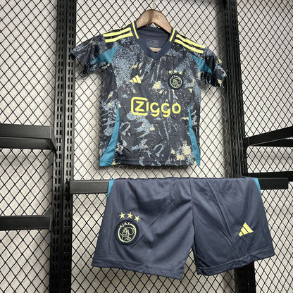 Uniforme reserva infantil do Ajax 2024/25