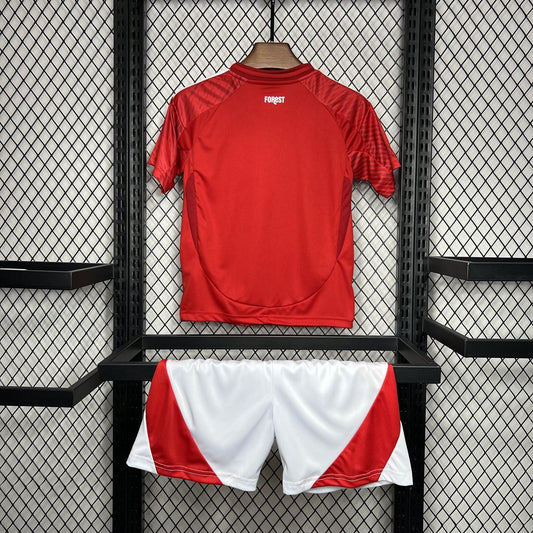 Nottingham Forest 2024/25 Home Kids Kit