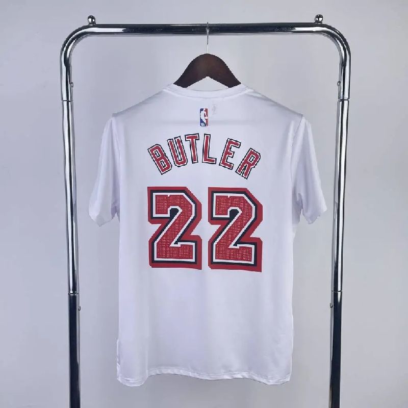 Men’s Jimmy Butler White Retro Team T-shirt