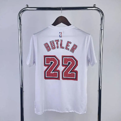 Men’s Jimmy Butler White Retro Team T-shirt