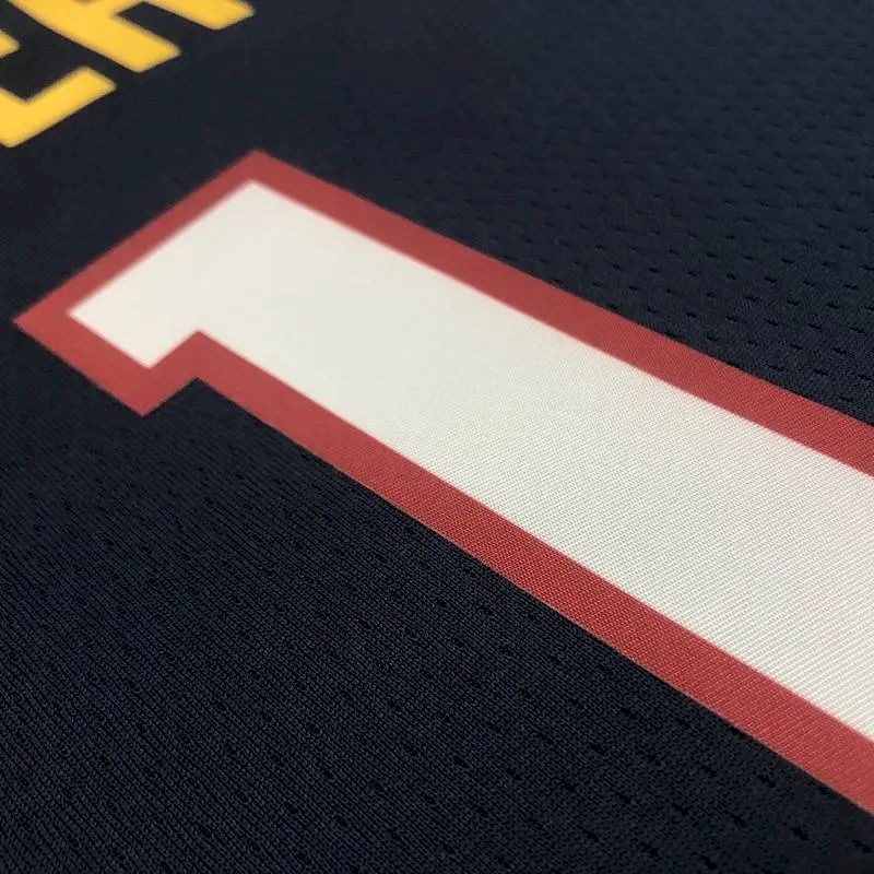 Camisa Michael Porter Jr. Preta Swingman Player Version Masculina – Edição Ícone
