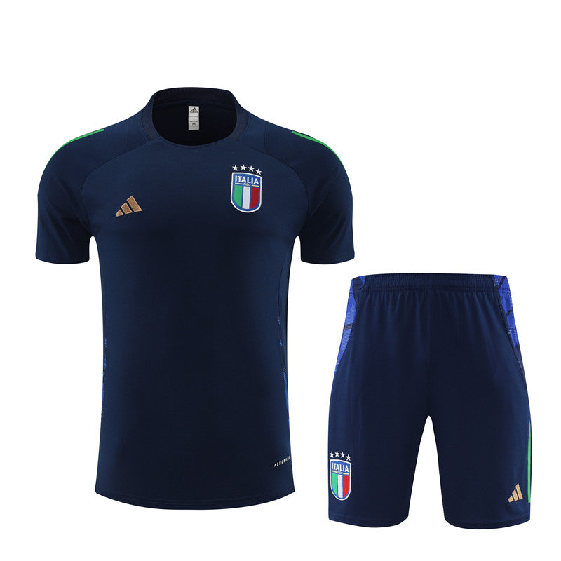 Camisa e short de treino adulto Itália 2024/25 14001