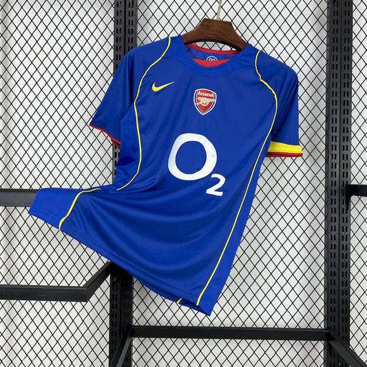 Camisa retrô reserva do Arsenal 2004/05