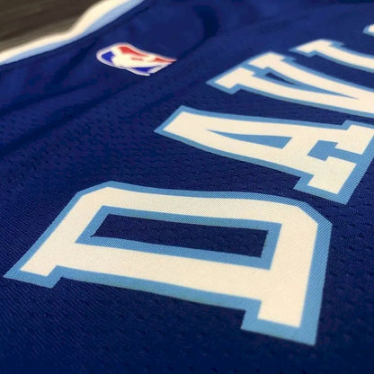 Camisa Anthony Davis Azul Masculina Versão Jogador – Edição Clássica Retro