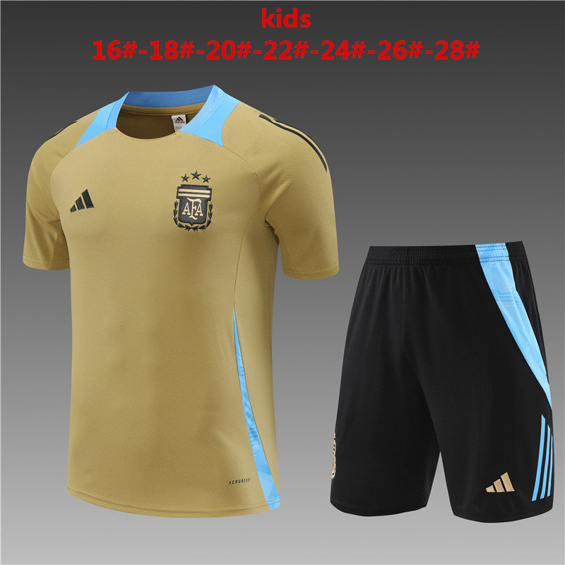Camisa e short infantil Argentina 2024/25 14001