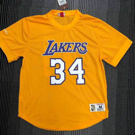 Shaquille O’Neal Men’s Yellow Player Jersey – Throwback Edition