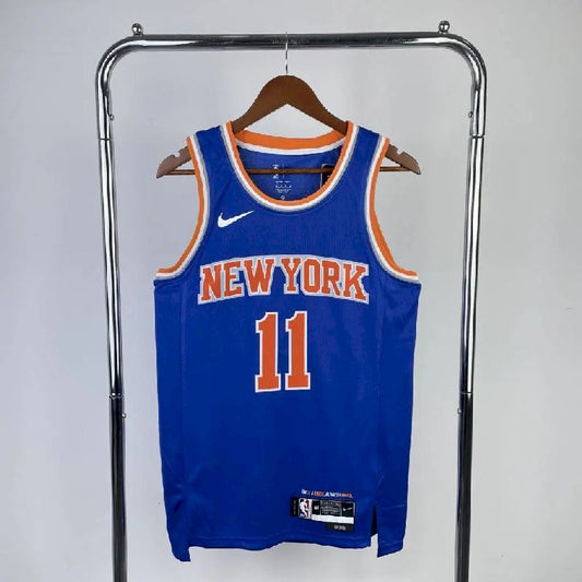 Men’s Jalen Brunson Away Blue Team Jersey