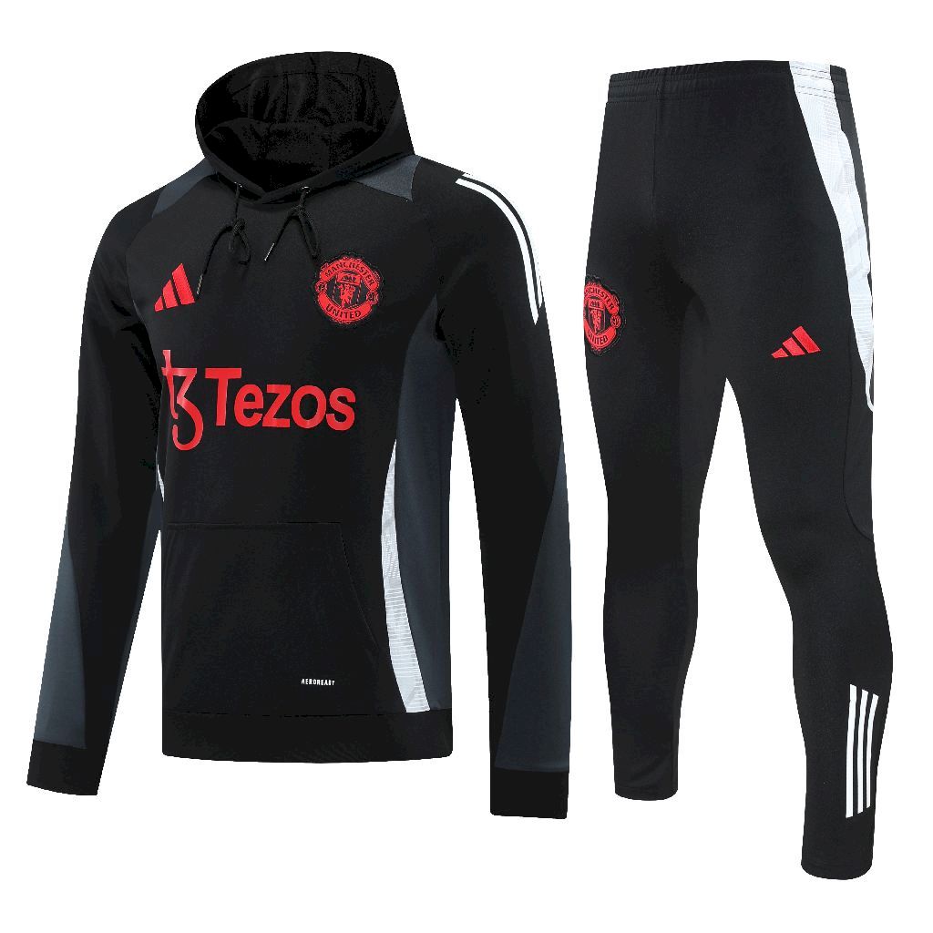 Moletom com capuz e calça Manchester United 2024/25 418