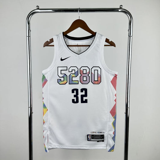 Denver Nuggets 2024/25 City Edition White Color GORDON#32