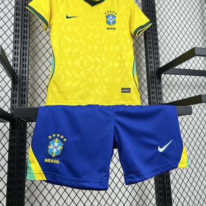 Kids Brazil 2026 World Cup Home Kit