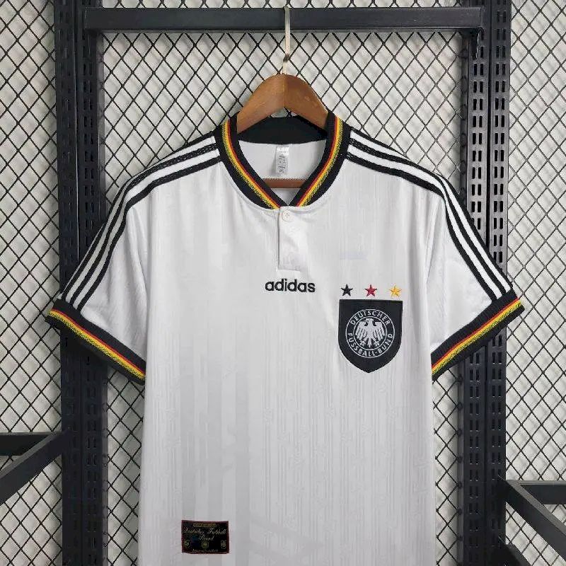 Camisa retrô da Alemanha 1996