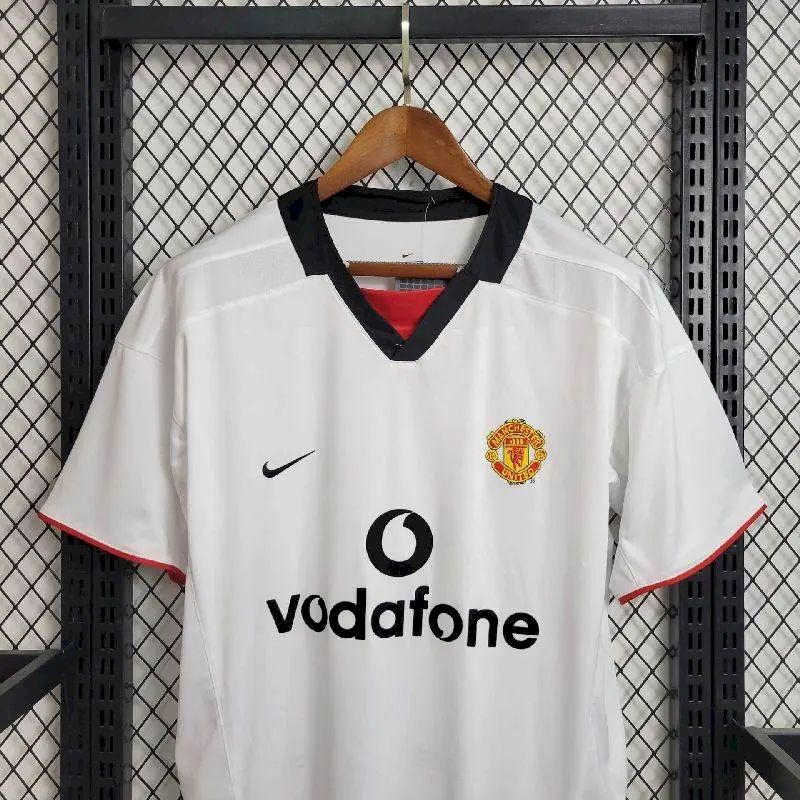 Camisa retrô reserva do Manchester United 2002/03