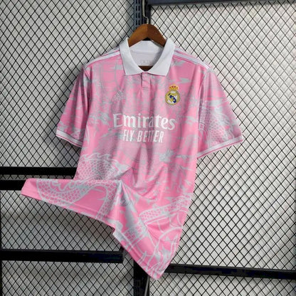 Camisa Real Madrid 2023/24 Edição Especial Dragão Rosa