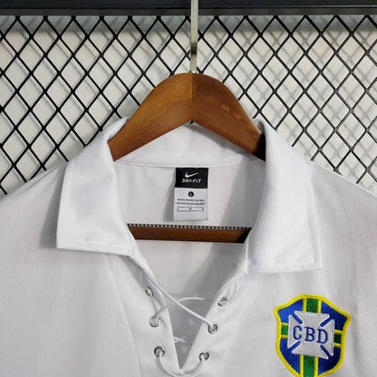 Camisa Brasil 2004 Edição Especial Branca Retrô