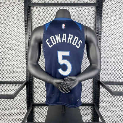 Camisa masculina Anthony Edwards da seleção visitante 2023