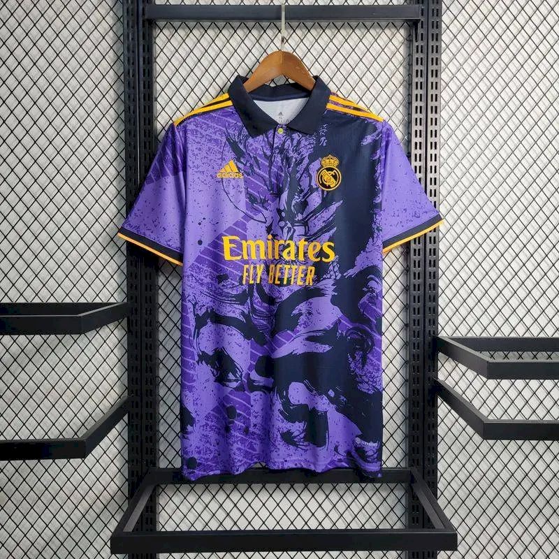 Camisa Real Madrid 2023/24 Dragão Roxo Edição Especial