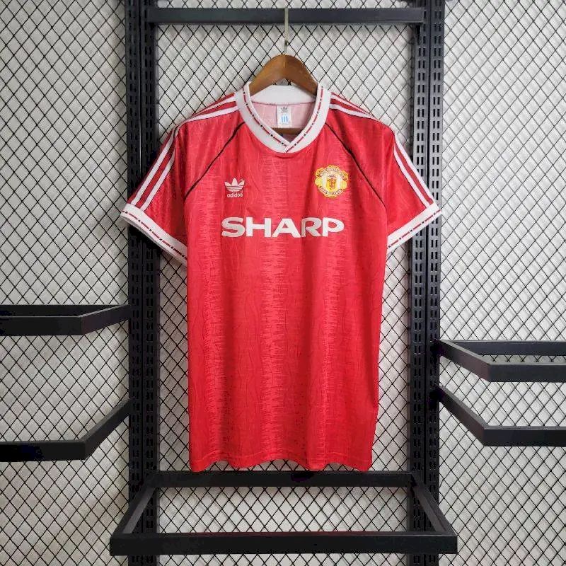 Camisa retrô do Manchester United 1990/92