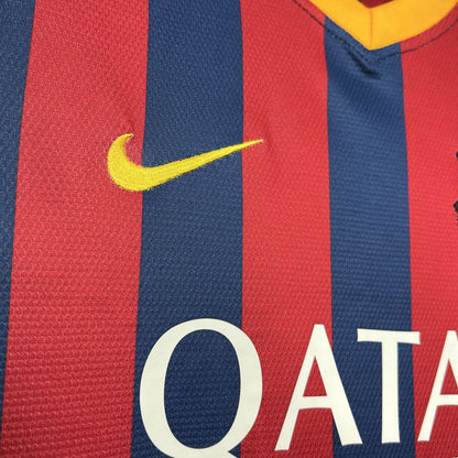 Camisa retrô titular do Barcelona 2013/14