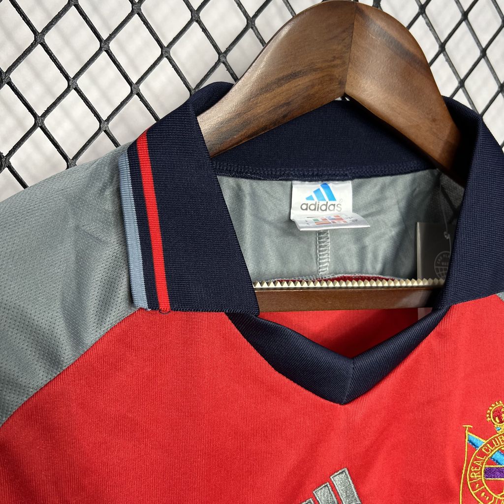 Terceira camisa retrô do Deportivo La Coruña 1998/99