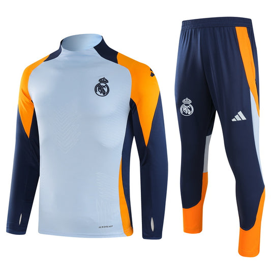 Suéter e calça adulto com zíper médio Real Madrid 2024/25 902