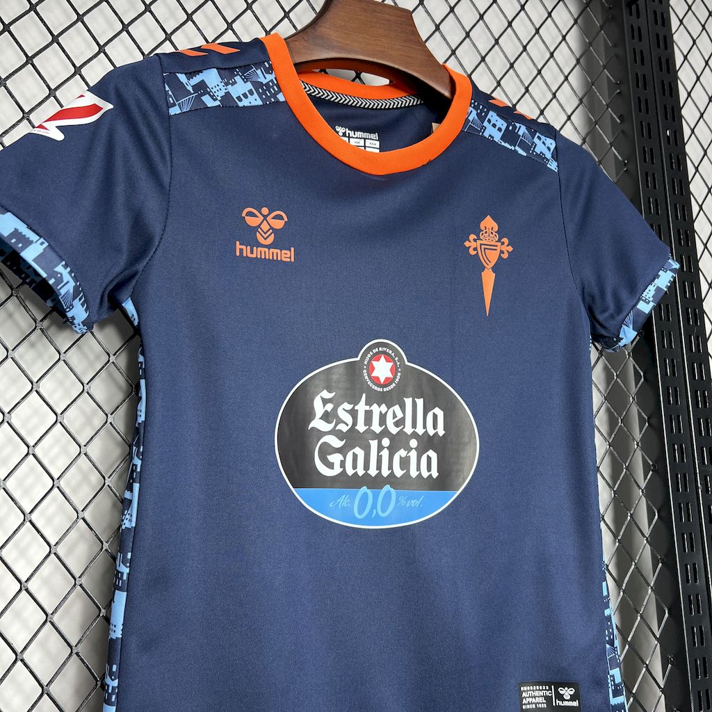 Equipamento alternativo Celta de Vigo 2024/25 infantil